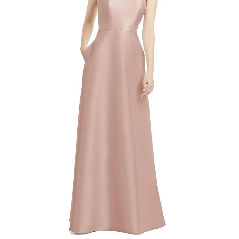 ALFRED SUNG Pink Maxi Dress - Picture 2 of 6